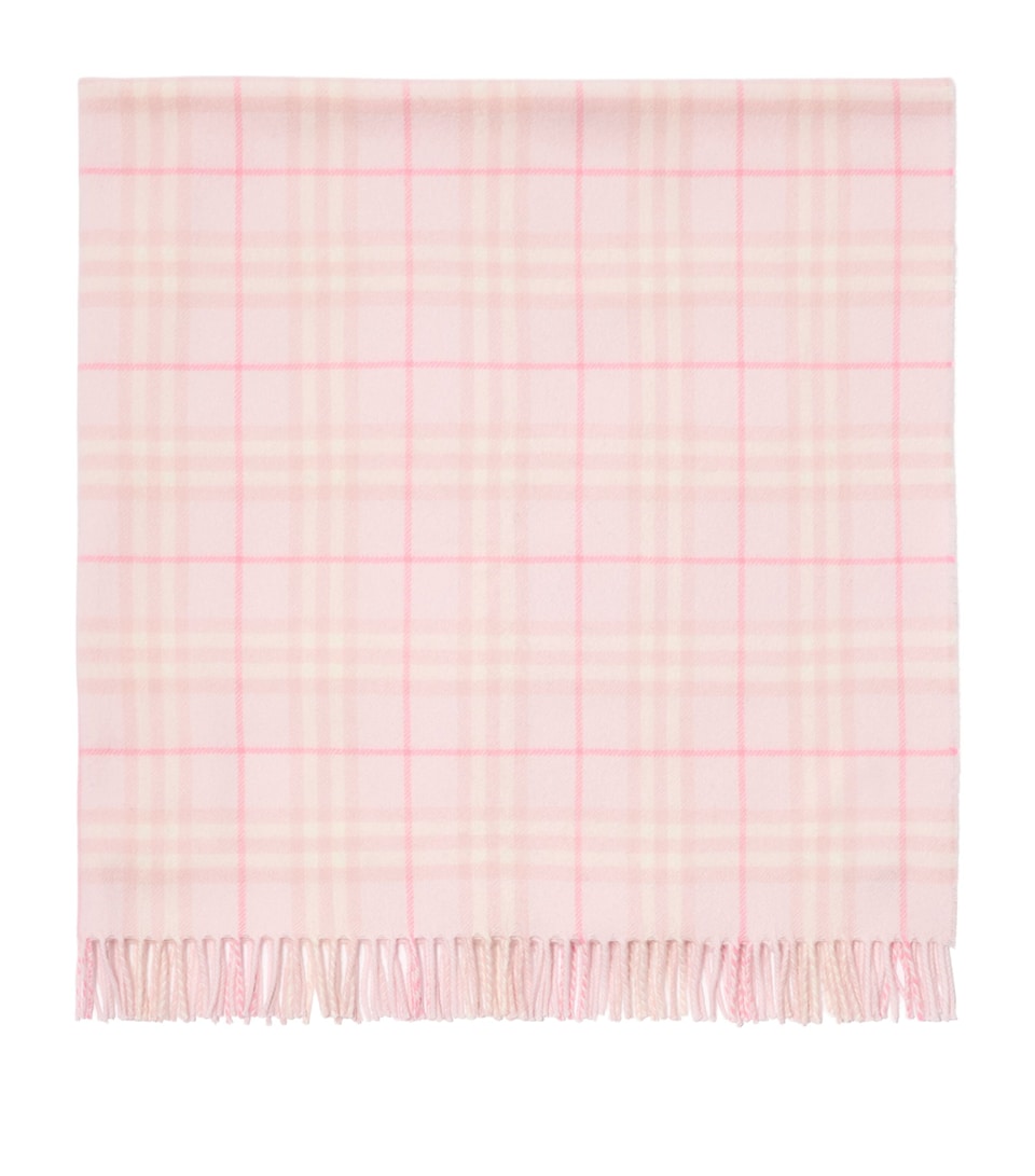 Wool Check Blanket (90cm x 90cm)