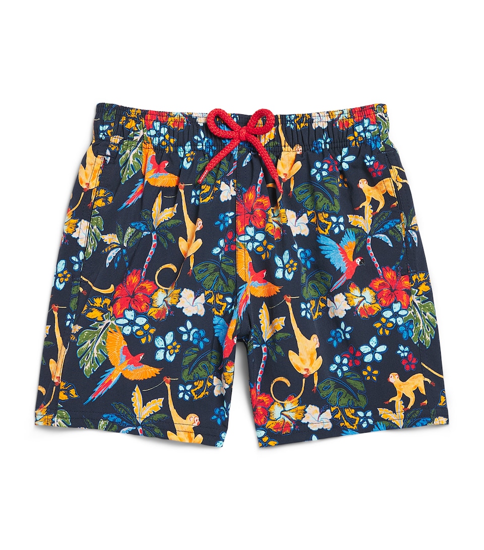 Vilebrequin Kids Printed Swim Shorts (2-14 Years) Marine