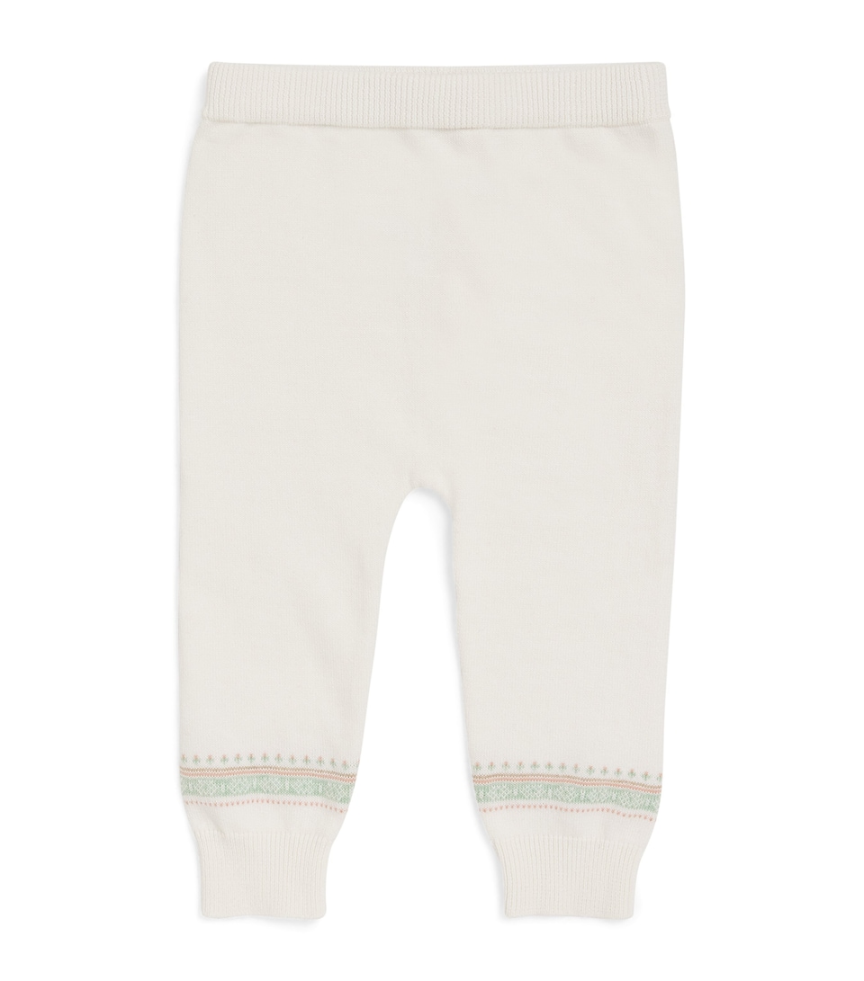 Harrods Organic Cotton Fair Isle Trousers (0-24 Months)