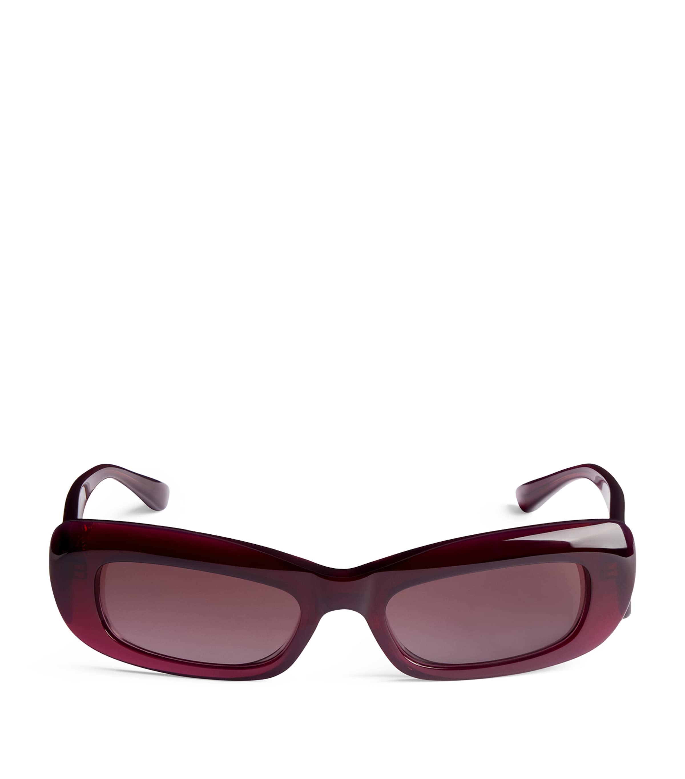 Balenciaga Diva Rectangle Sunglasses