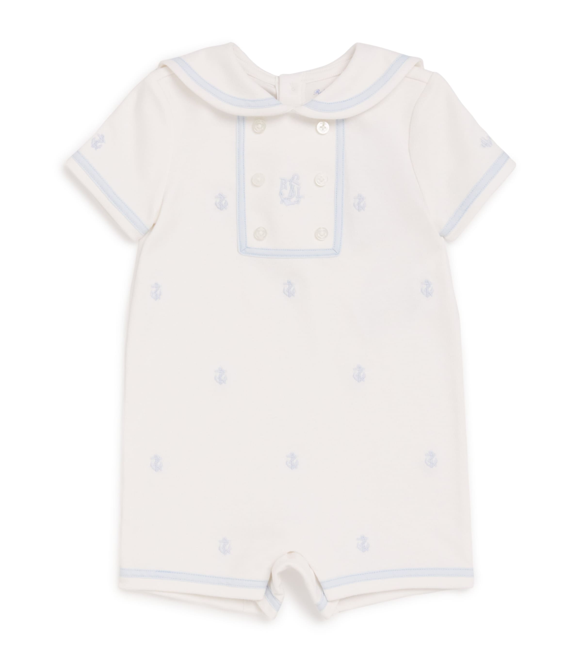 Embroidered Playsuit (3-24 Months)