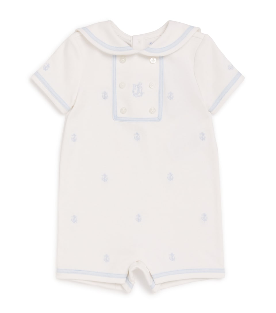 Embroidered Playsuit (3-24 Months)