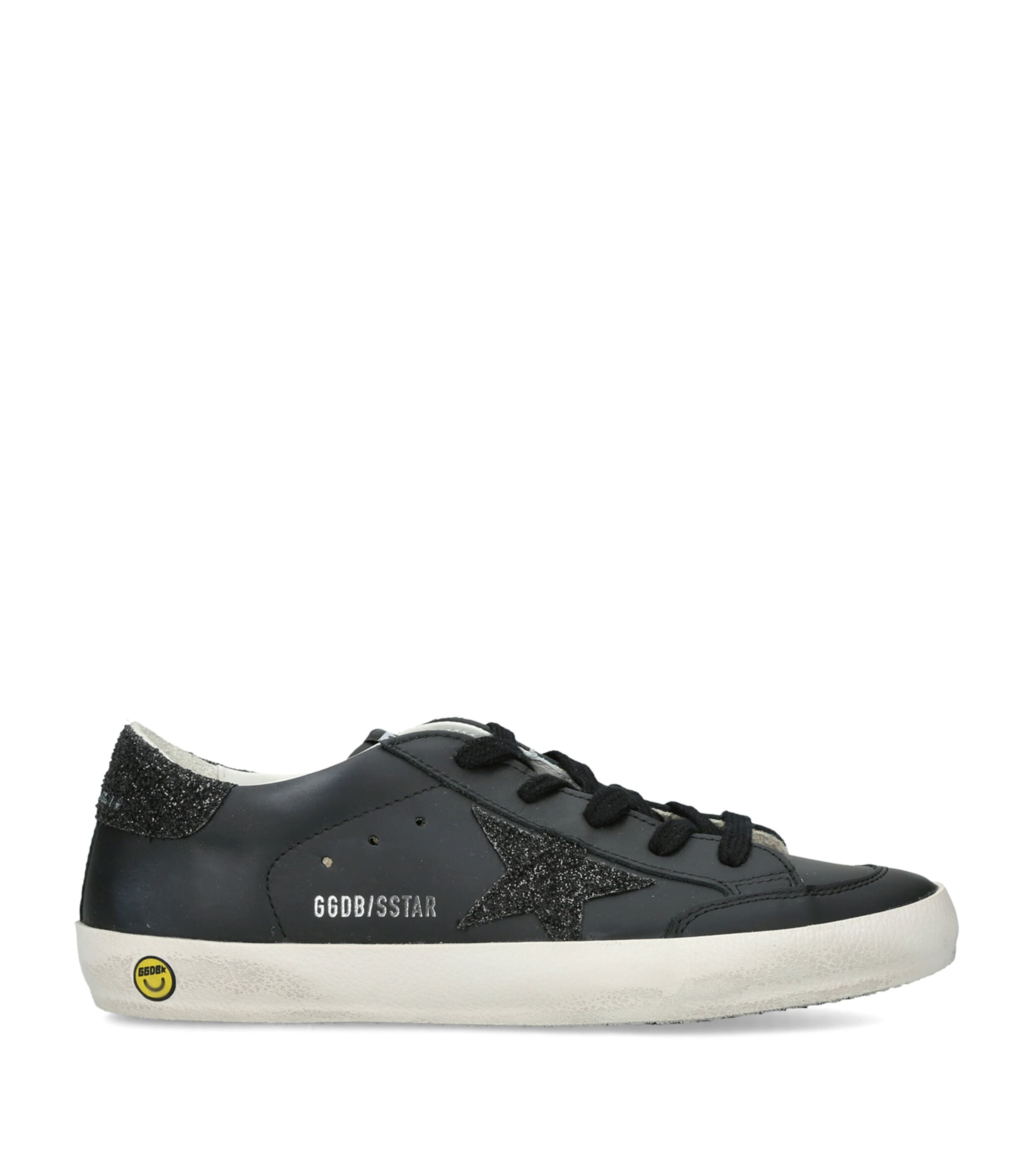Golden Goose Leather Super-Star Sneakers Black