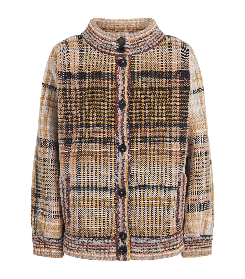 Missoni Womens Knitted Stripe Bomber Jacket Og,bk,bw