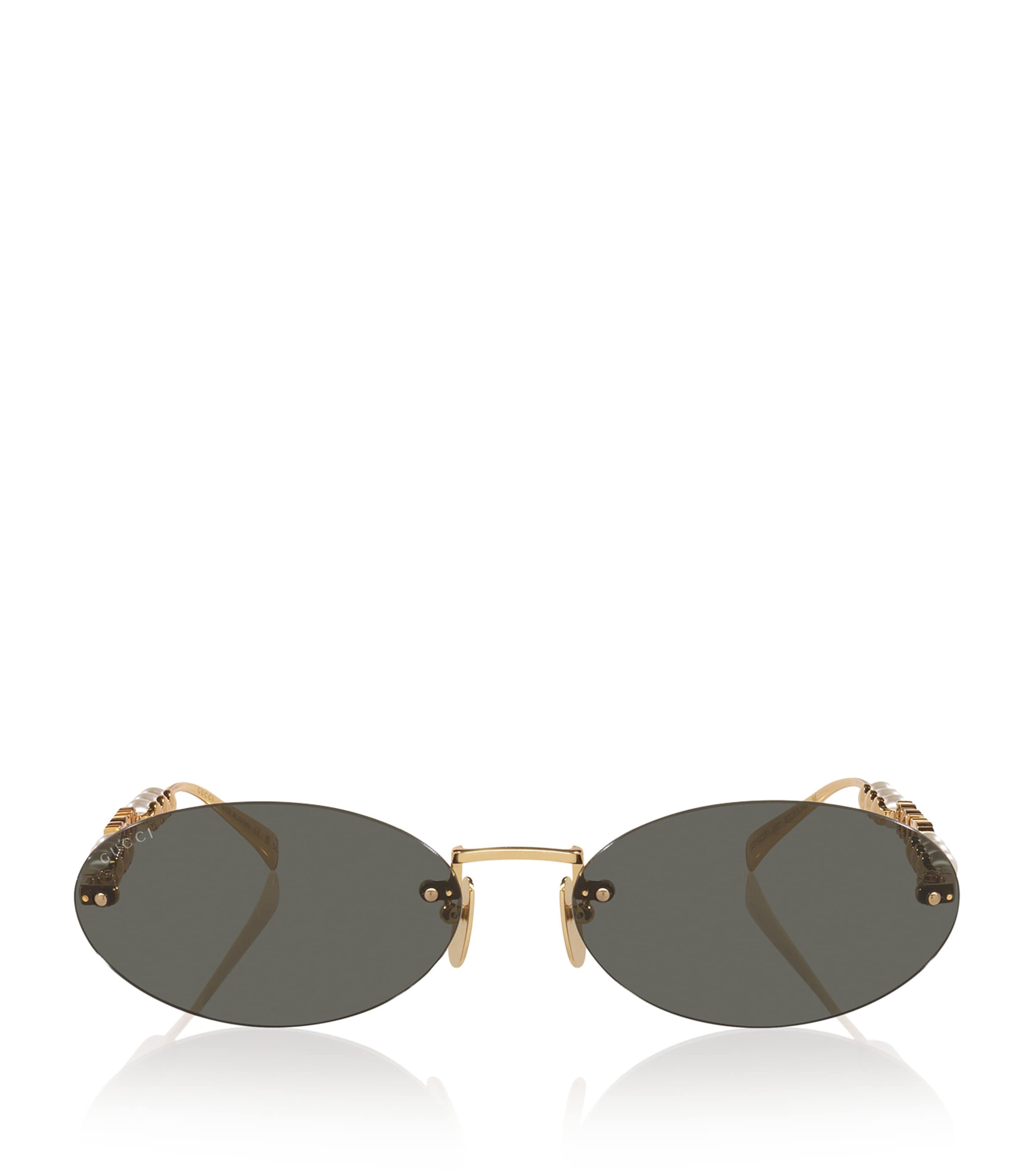 Gucci Metal Round Sunglasses