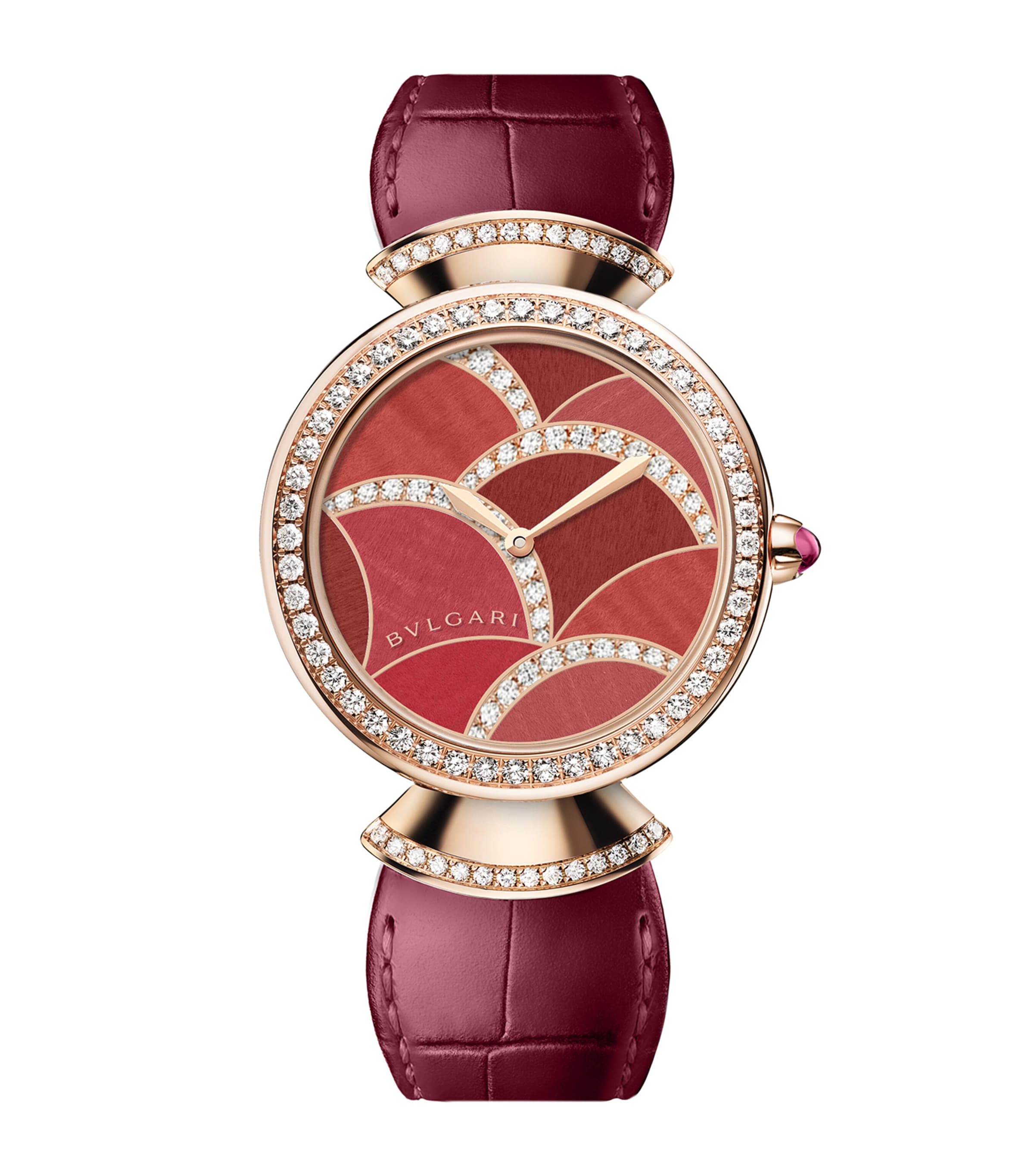 Rose Gold and Diamond Divas' Dream Watch 33mm