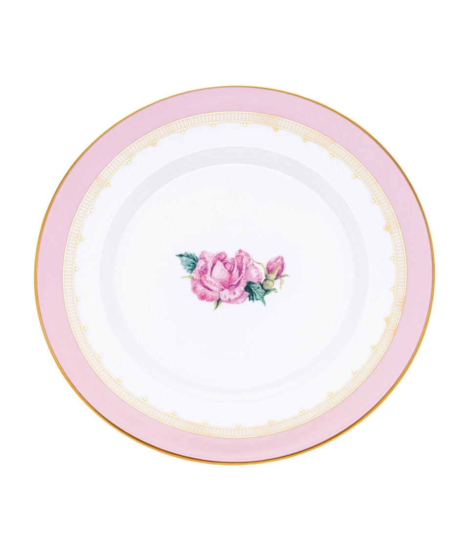 Castle Of Mey Rose Plate (21cm)