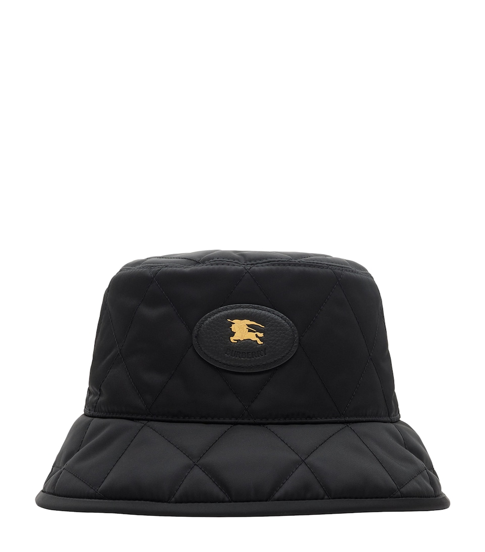 Quilted Horseshoe Bucket Hat