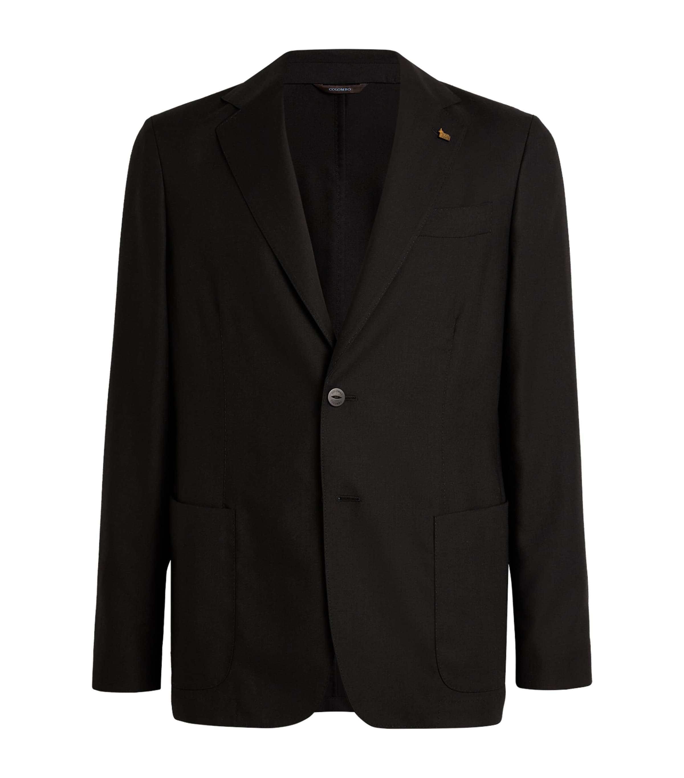 Colombo Mens Cashmere 4.0 Robert Blazer Black