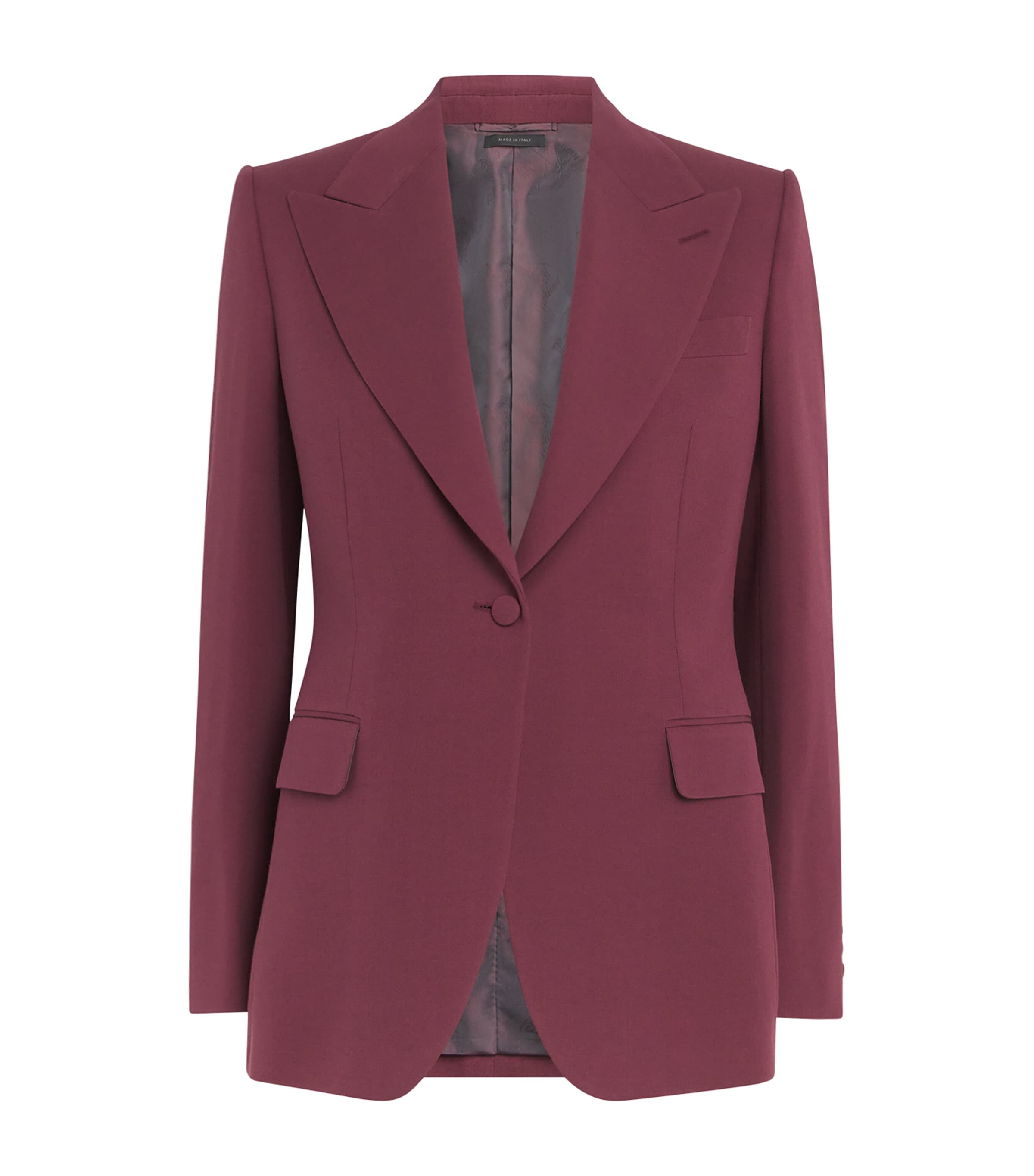 Silk-Wool Flavia Blazer
