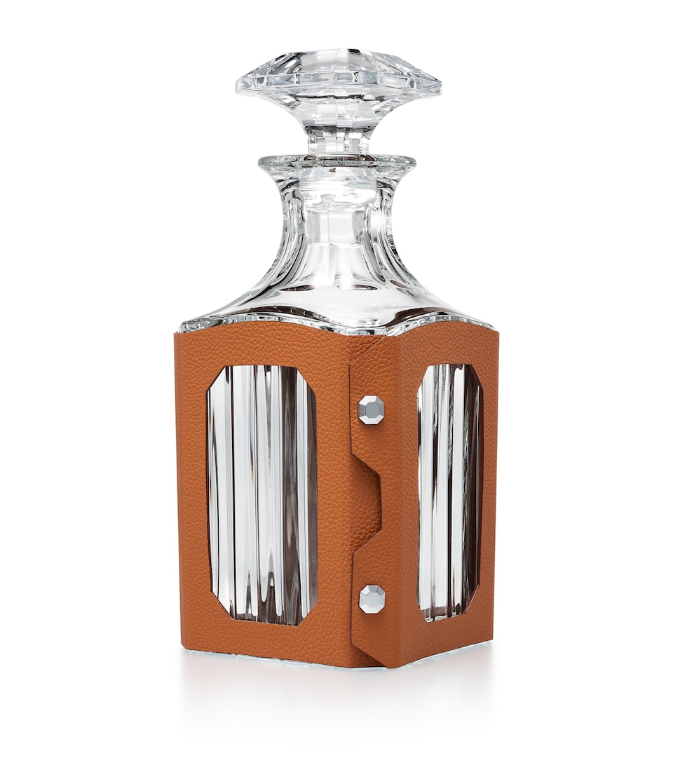 Leather Octogone Decanter Case