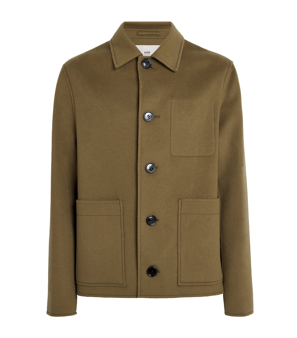 Wool-Cashmere Overshirt