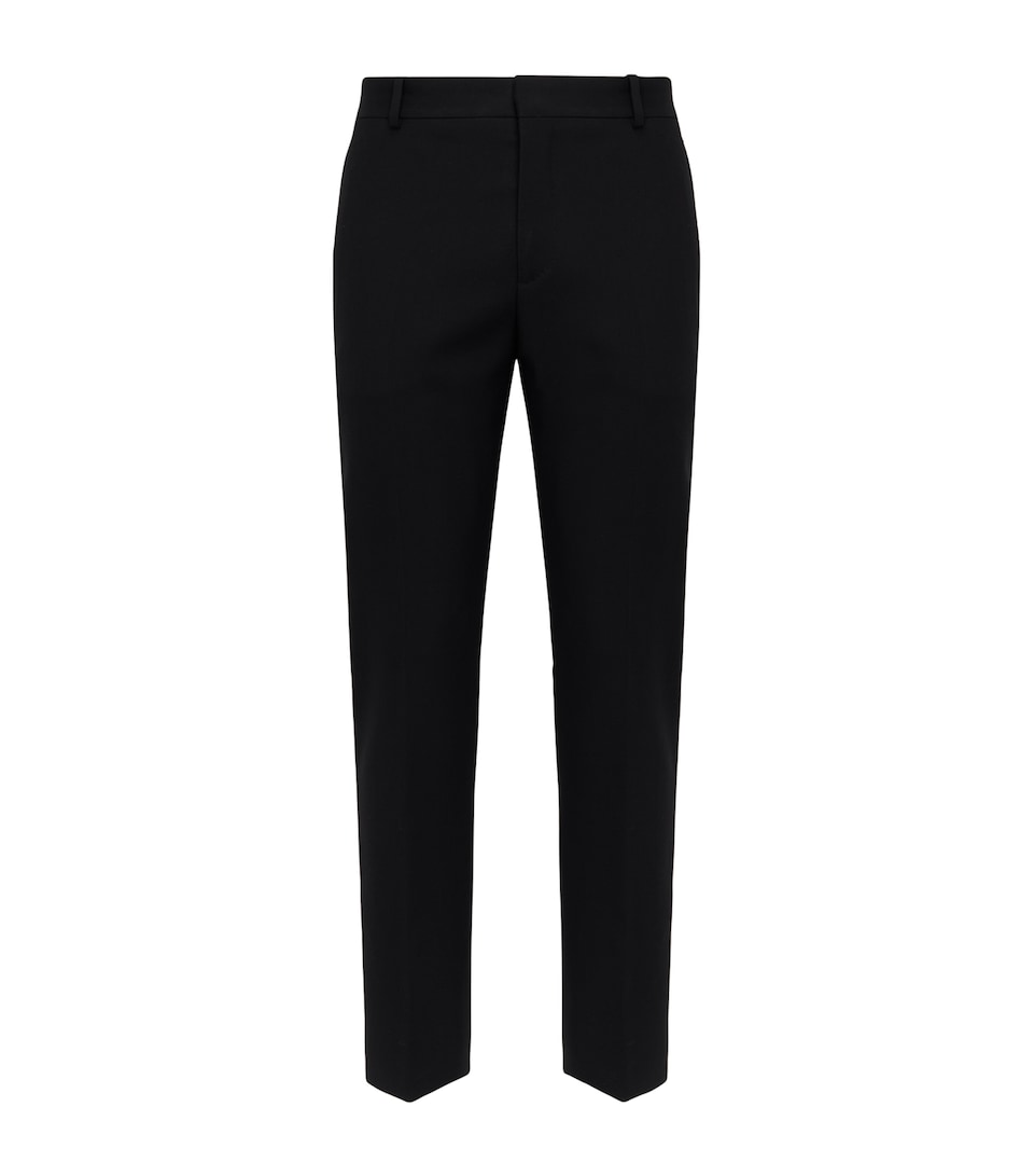 Wool Cigarette Trousers