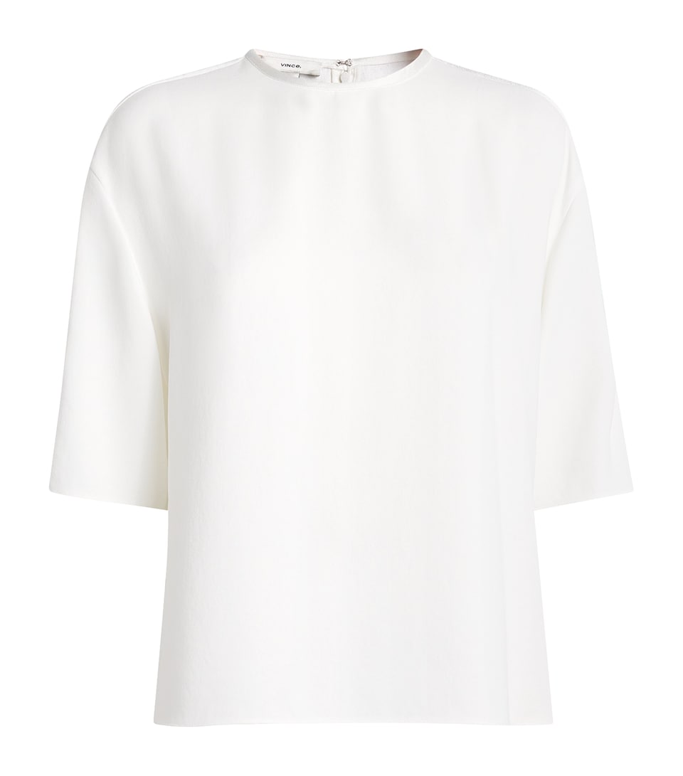 Crepe Dolmain T-Shirt