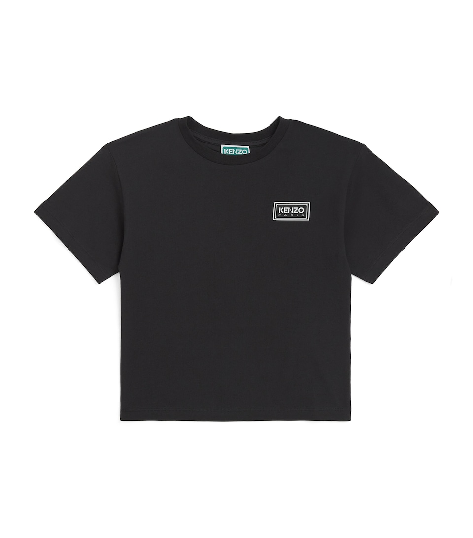 Cotton Rubber-Logo T-Shirt (2-14 Years)