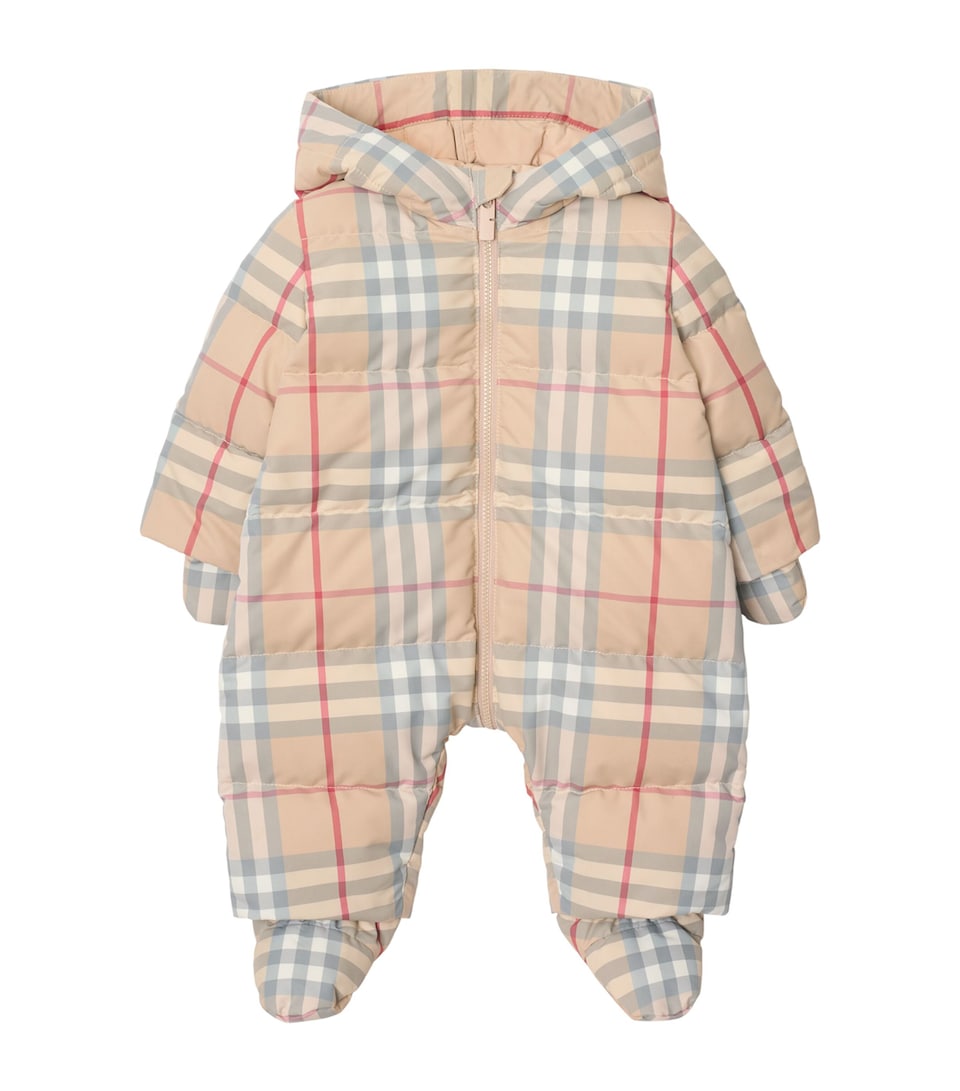 Check Puffer All-In-One (1-18 Months)