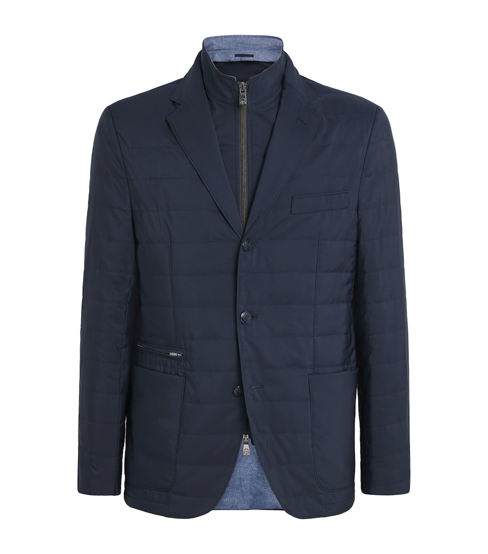 Technical Hybrid Blazer Jacket