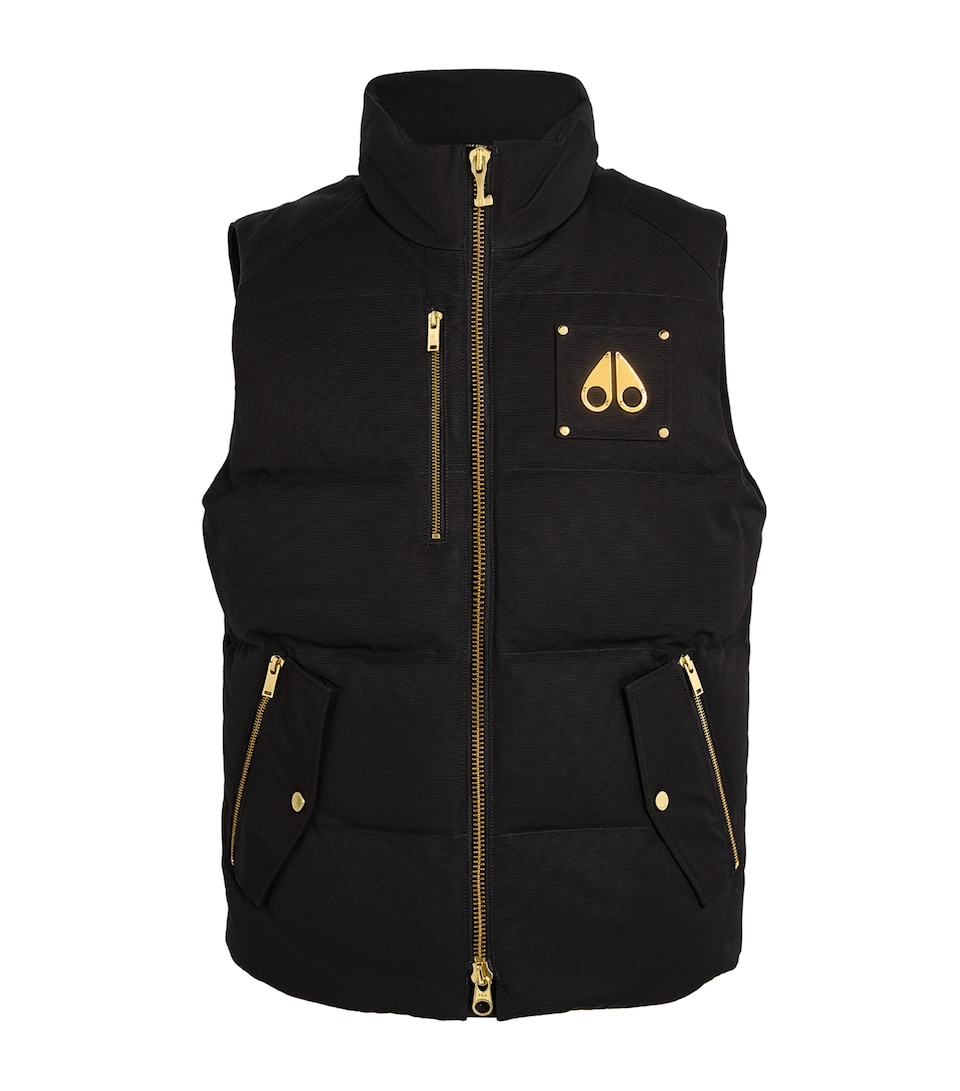 Moose Knuckles Mens Down Westmount Gilet Black
