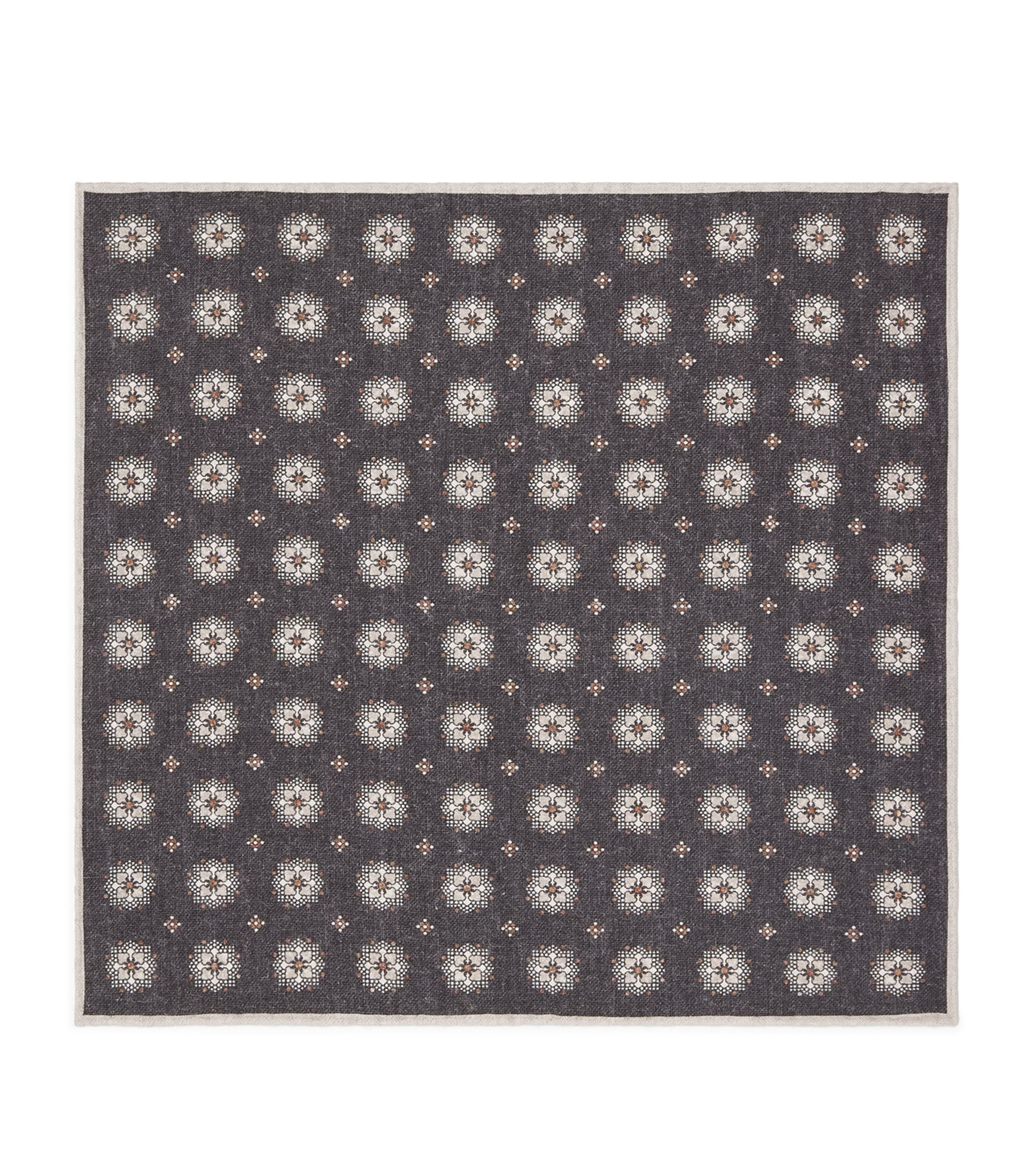 Cotton-Wool Printed Pocket Square