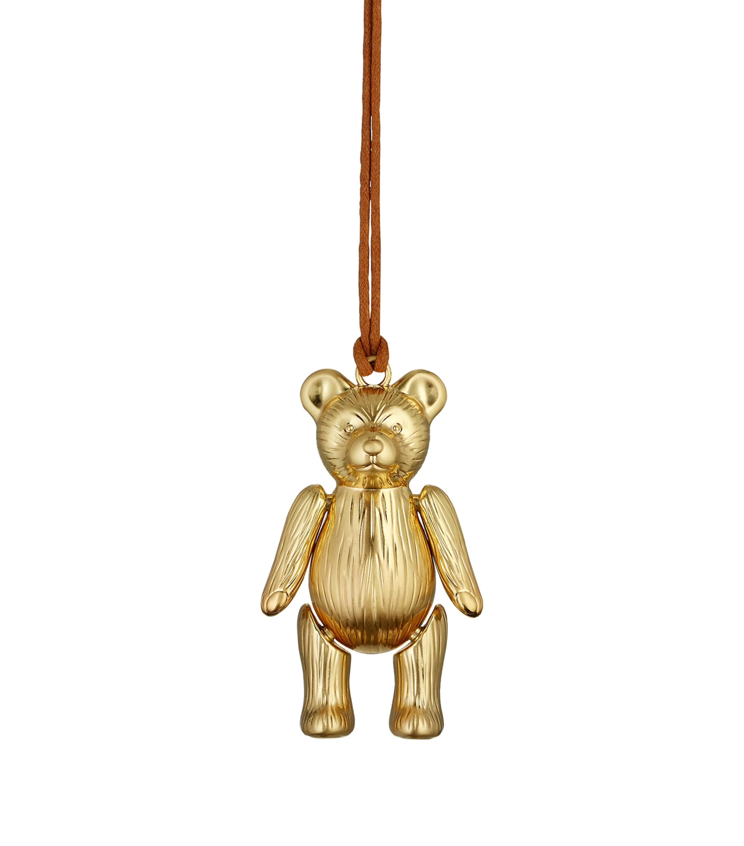 Waterford Teddy Tree Decoration Gold