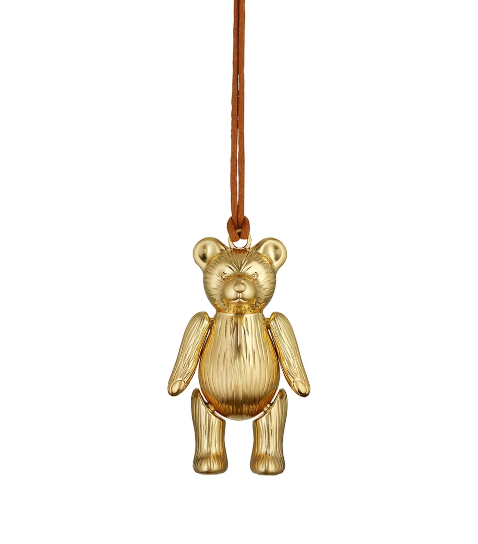 Waterford Teddy Tree Decoration Gold