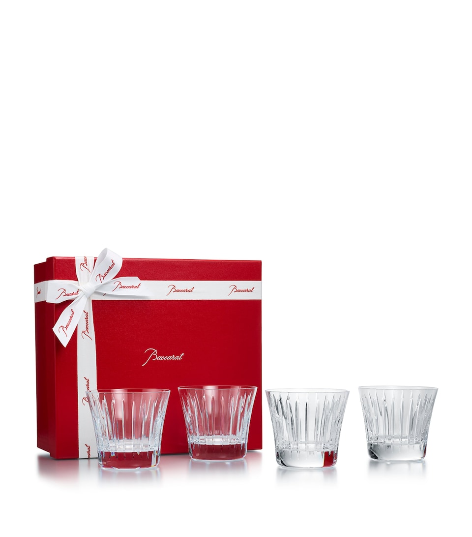 Baccarat 175 Anniversary Edition Symphony Tumblers (Set of 4) Clear