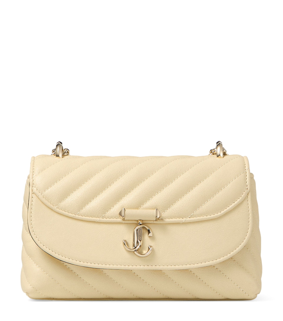 Curve Small Biker Leather Quilted Cross-Body Bag