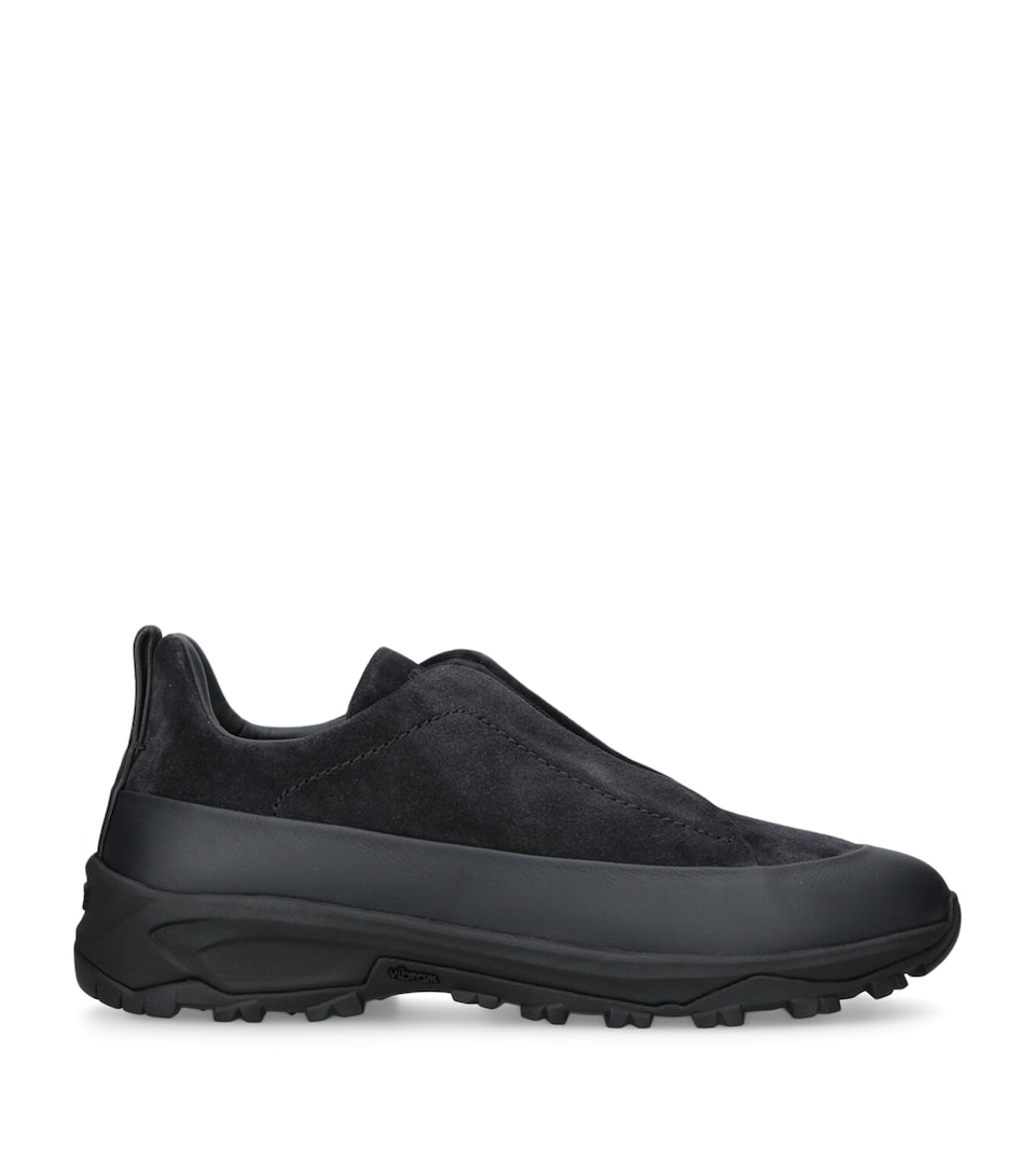 Suede Triple Stitch Monte Sneakers
