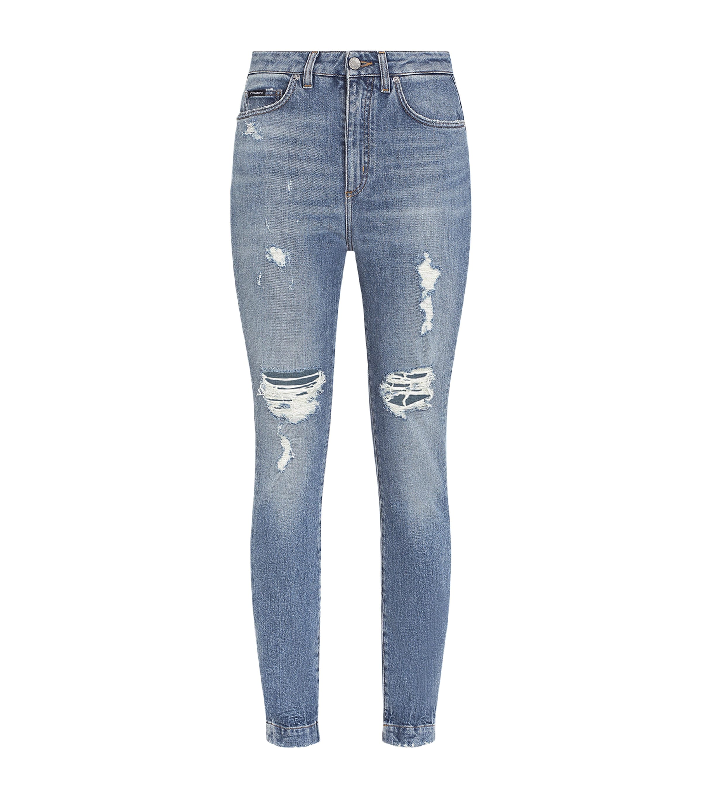 Distressed Slim Jeans