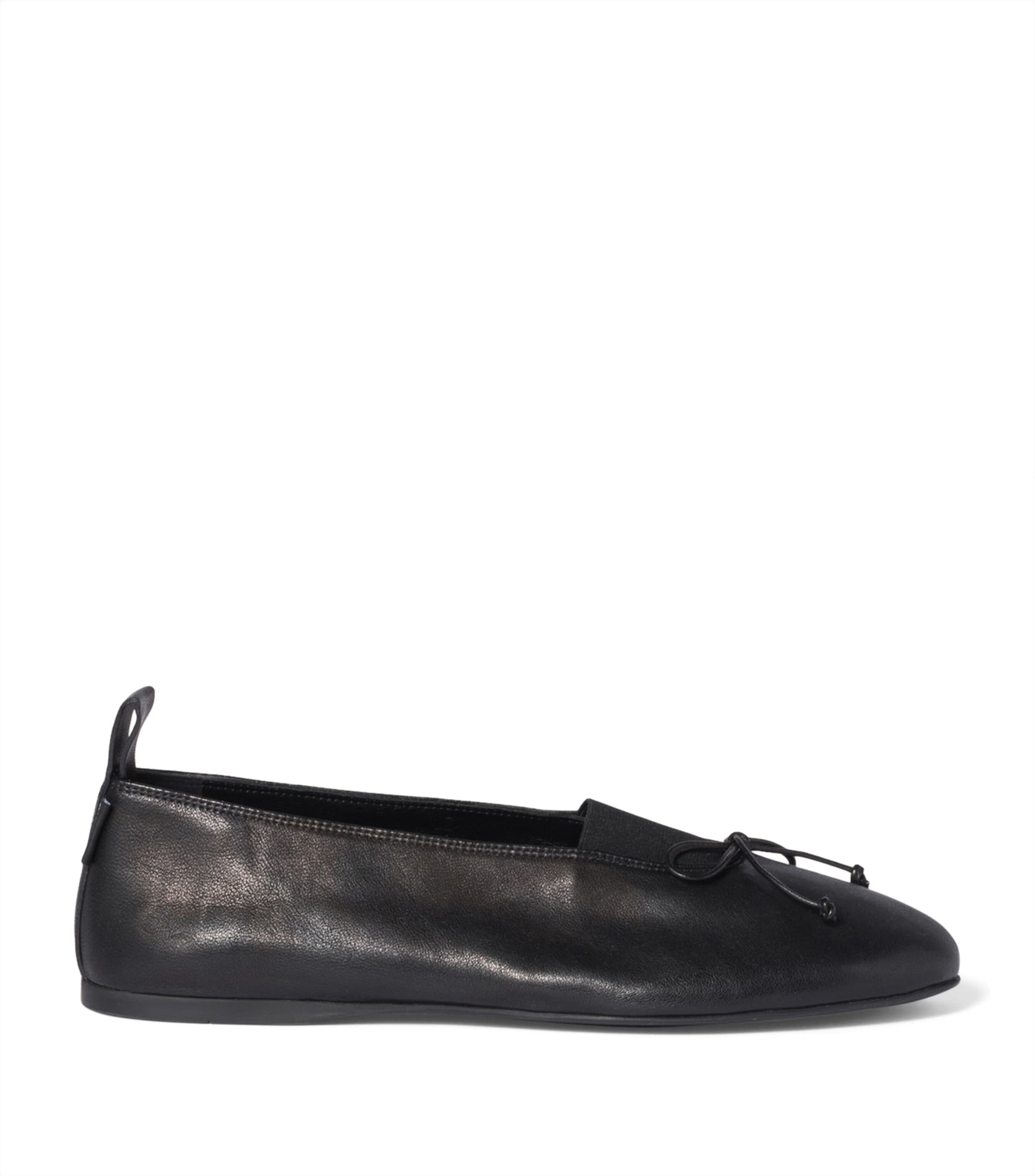Leather Ballet Flats