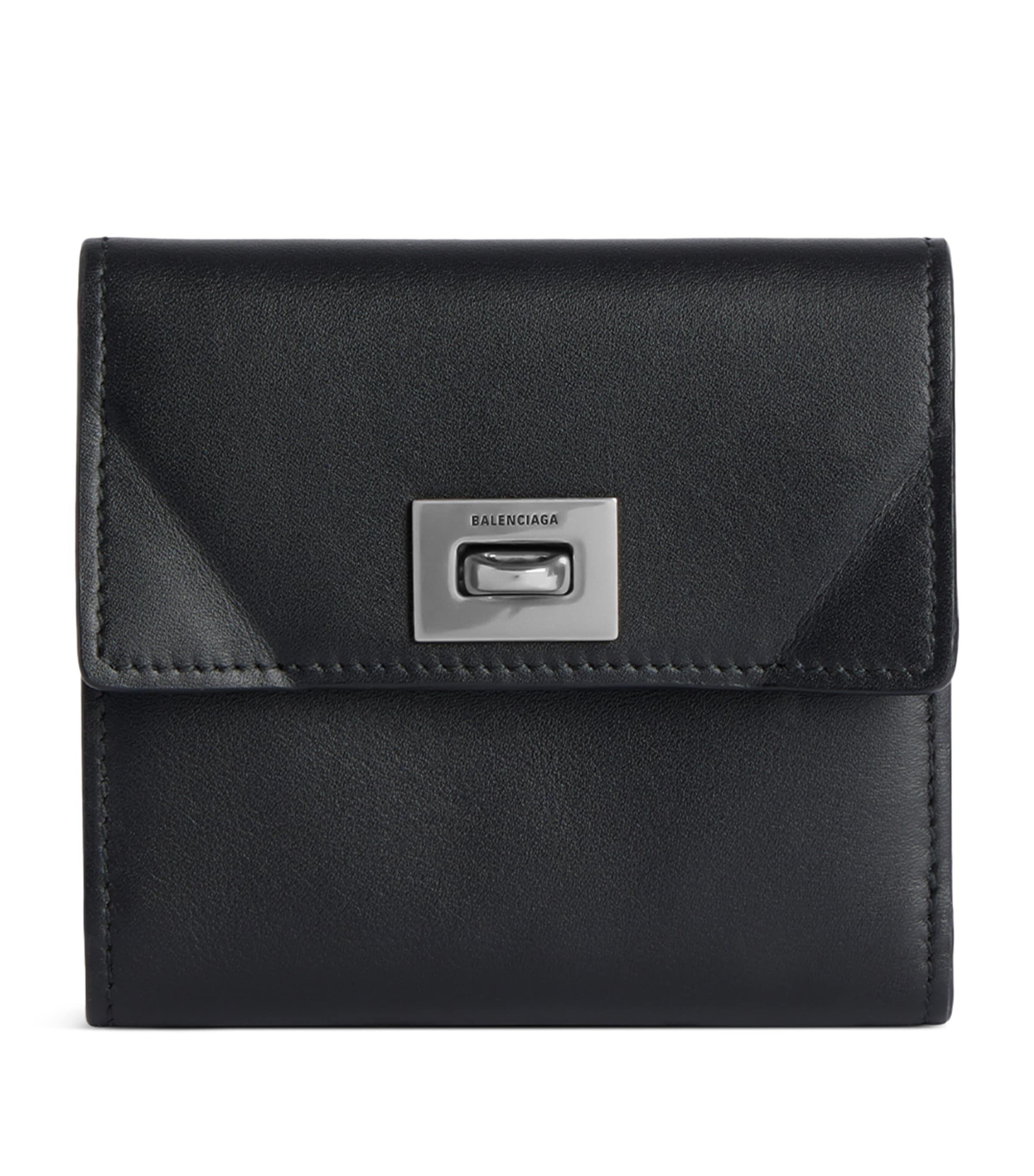 Balenciaga Leather Rodeo Bifold Wallet | Harrods US