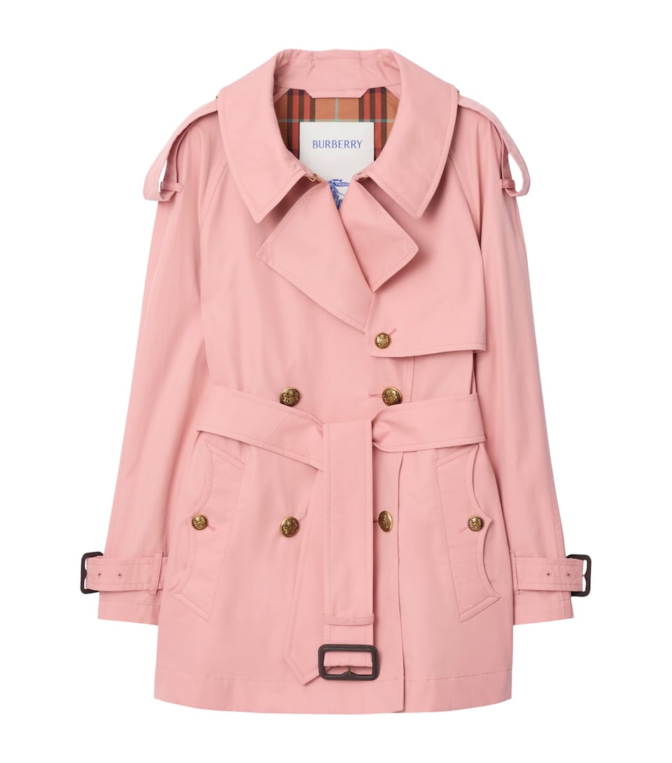 Short Gabardine Fitzrovia Trench Coat