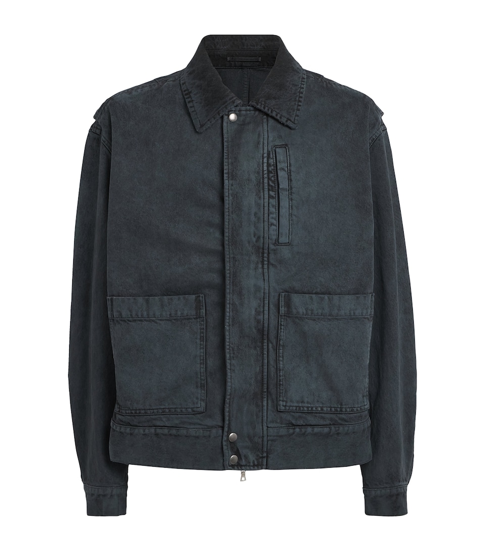 Denim Overdyed Workwear Jacket