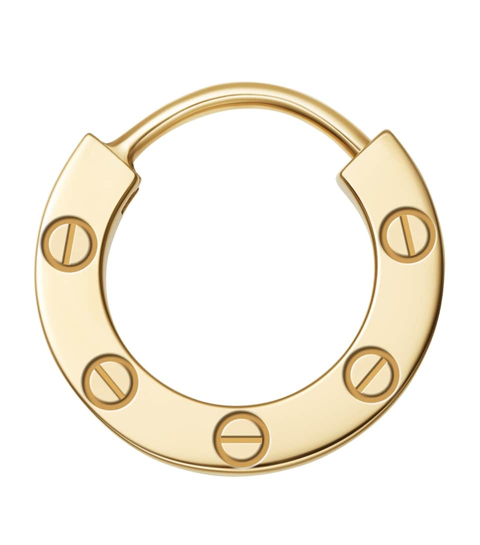 Cartier Yellow Gold LOVE Hoop Earring Yellow Gold