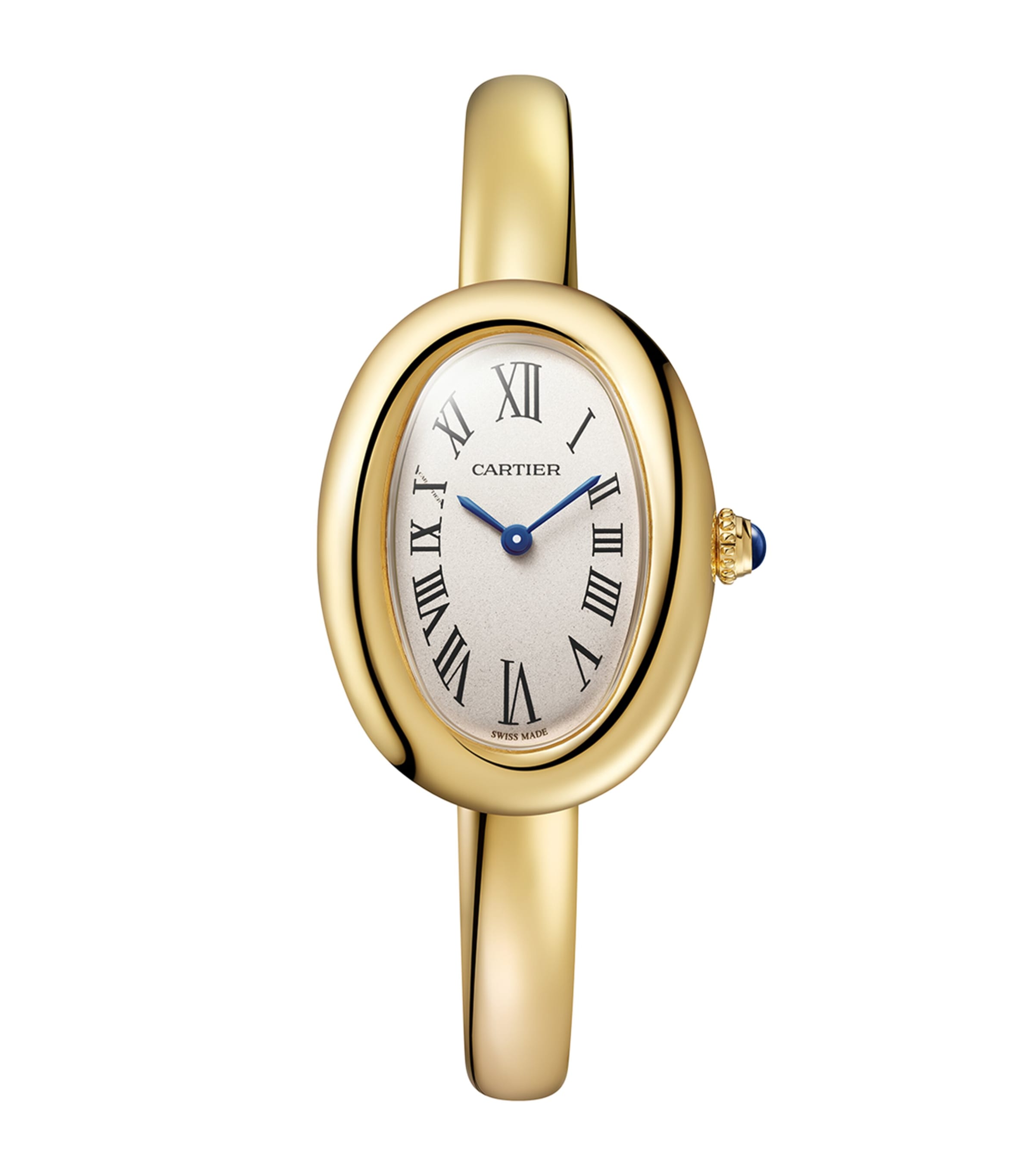 Small Yellow Gold Baignoire de Cartier Watch 23.1mm (Size 17)