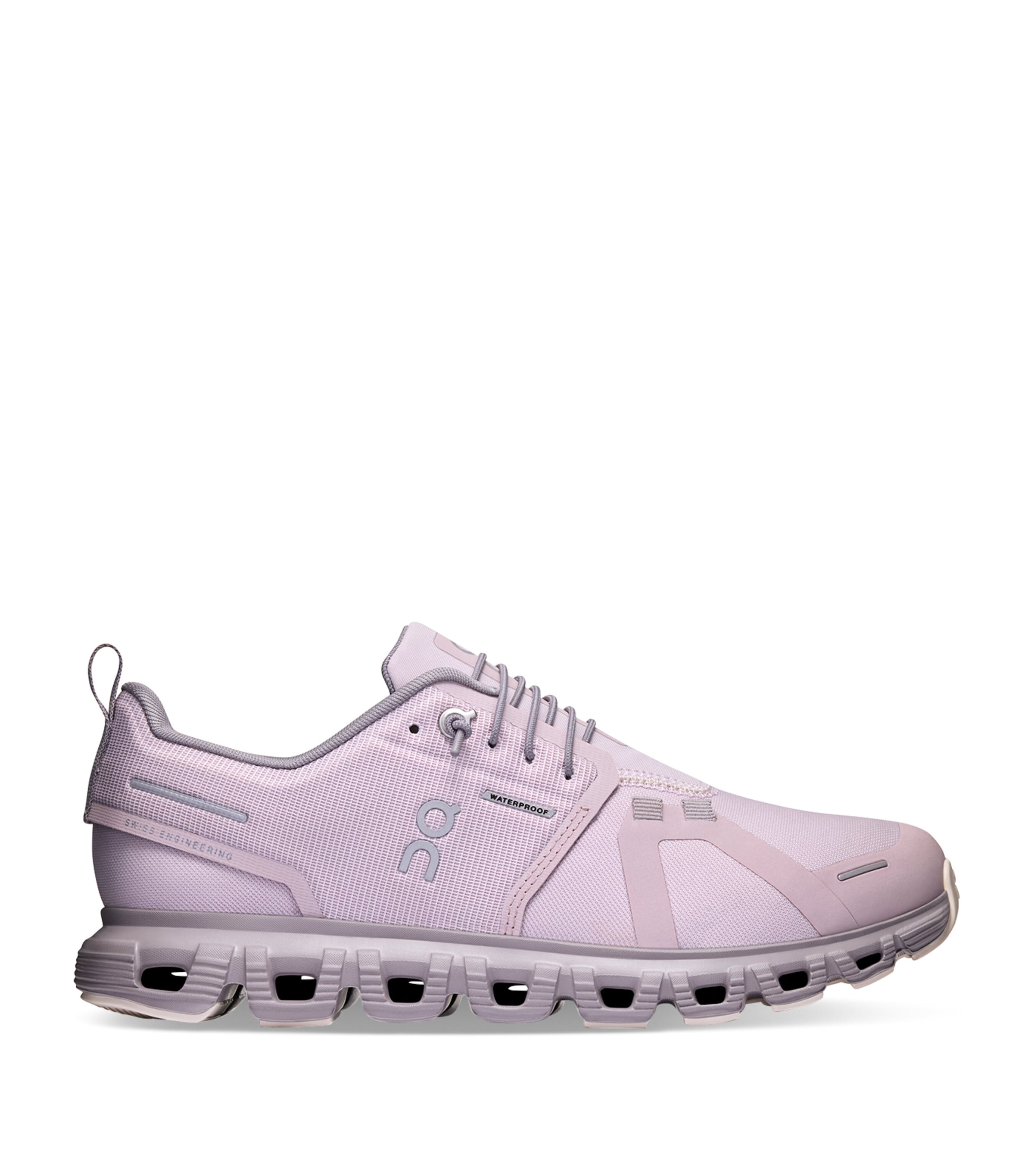 On Cloud 6 Waterproof Trainers Mauve | Zinc
