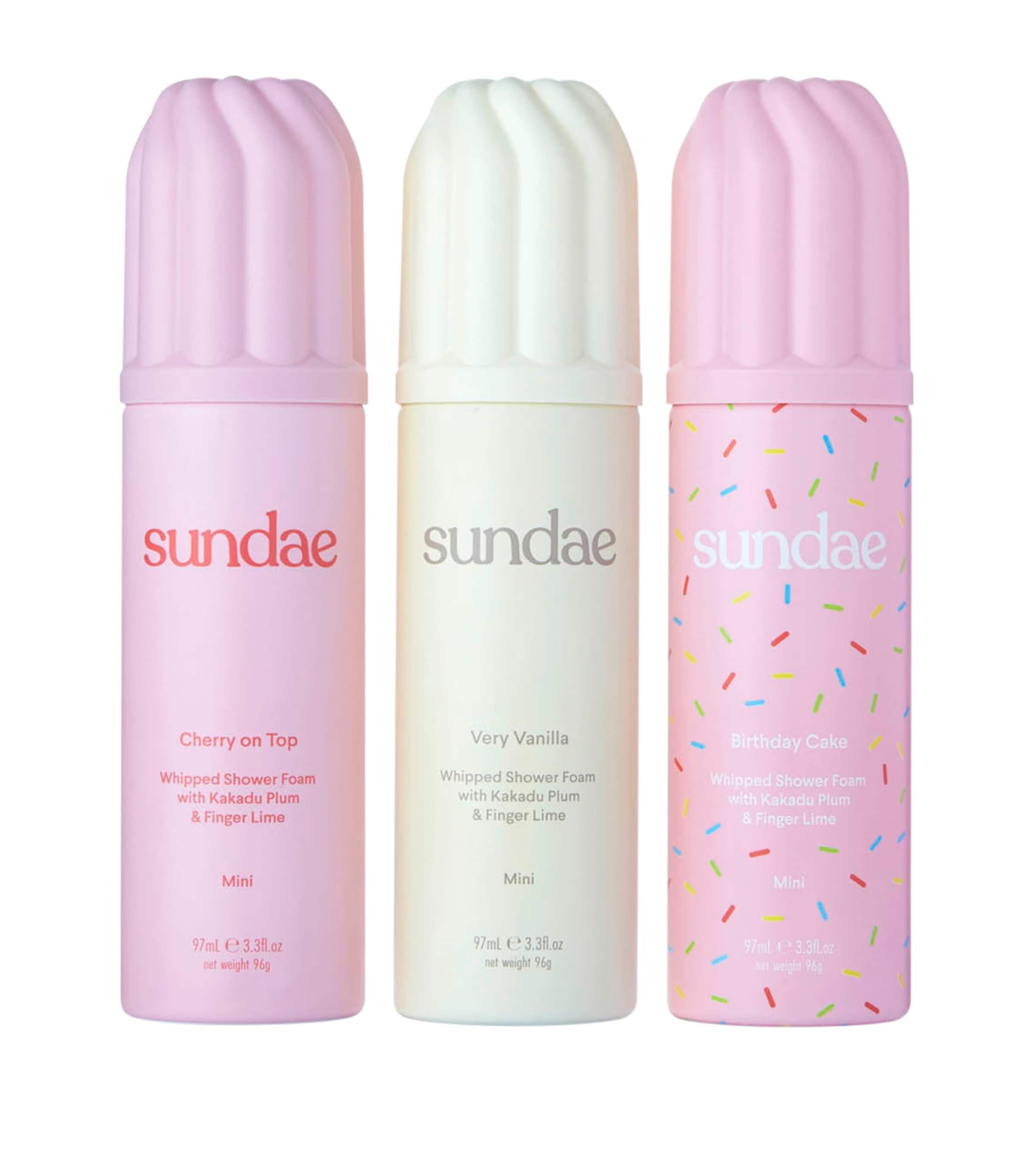 Sundae Body Mini Whipped Shower Foam Set