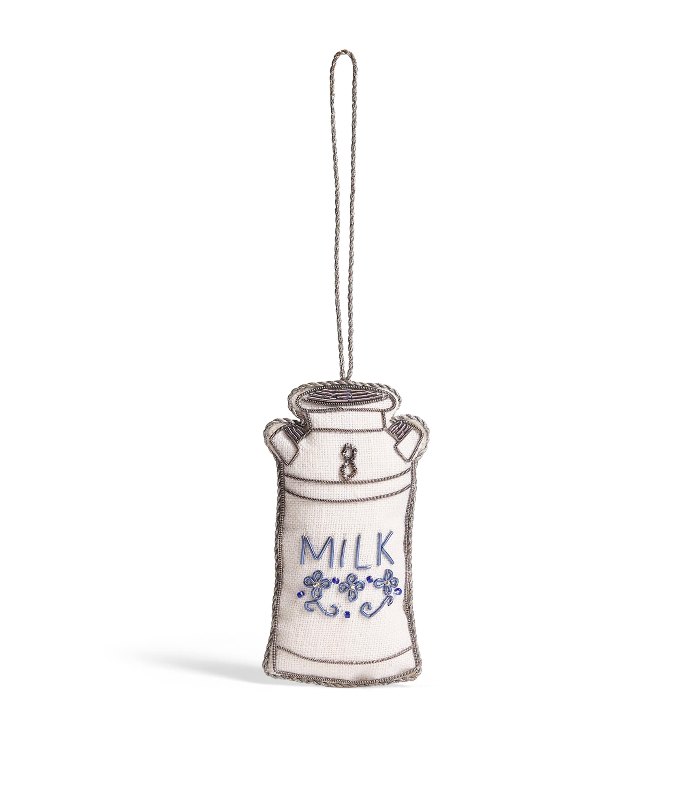 Katie Larmour Milk Pail Tree Decoration Ivory