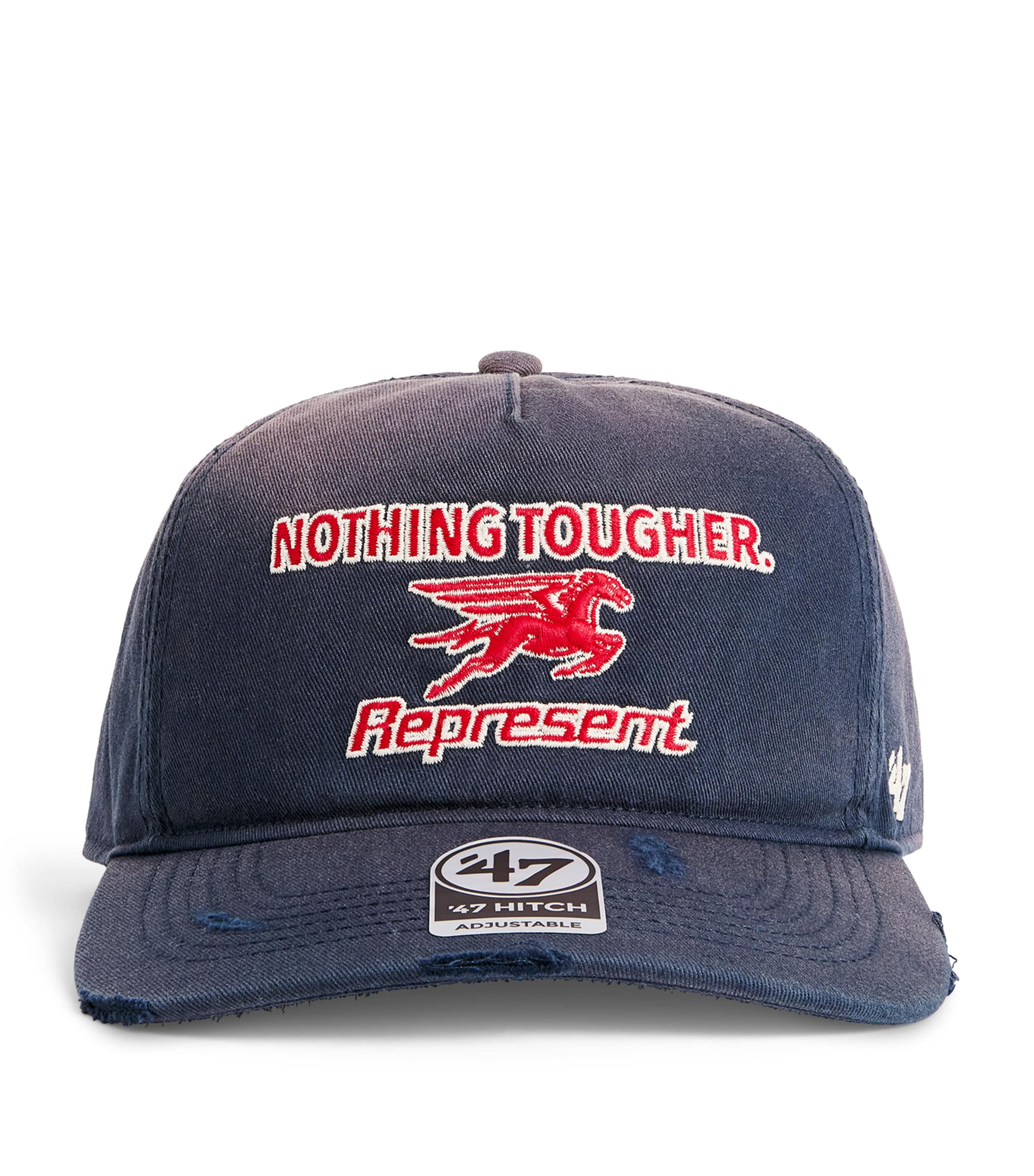 Represent Cotton Nothing Tougher Baseball Cap Navy
