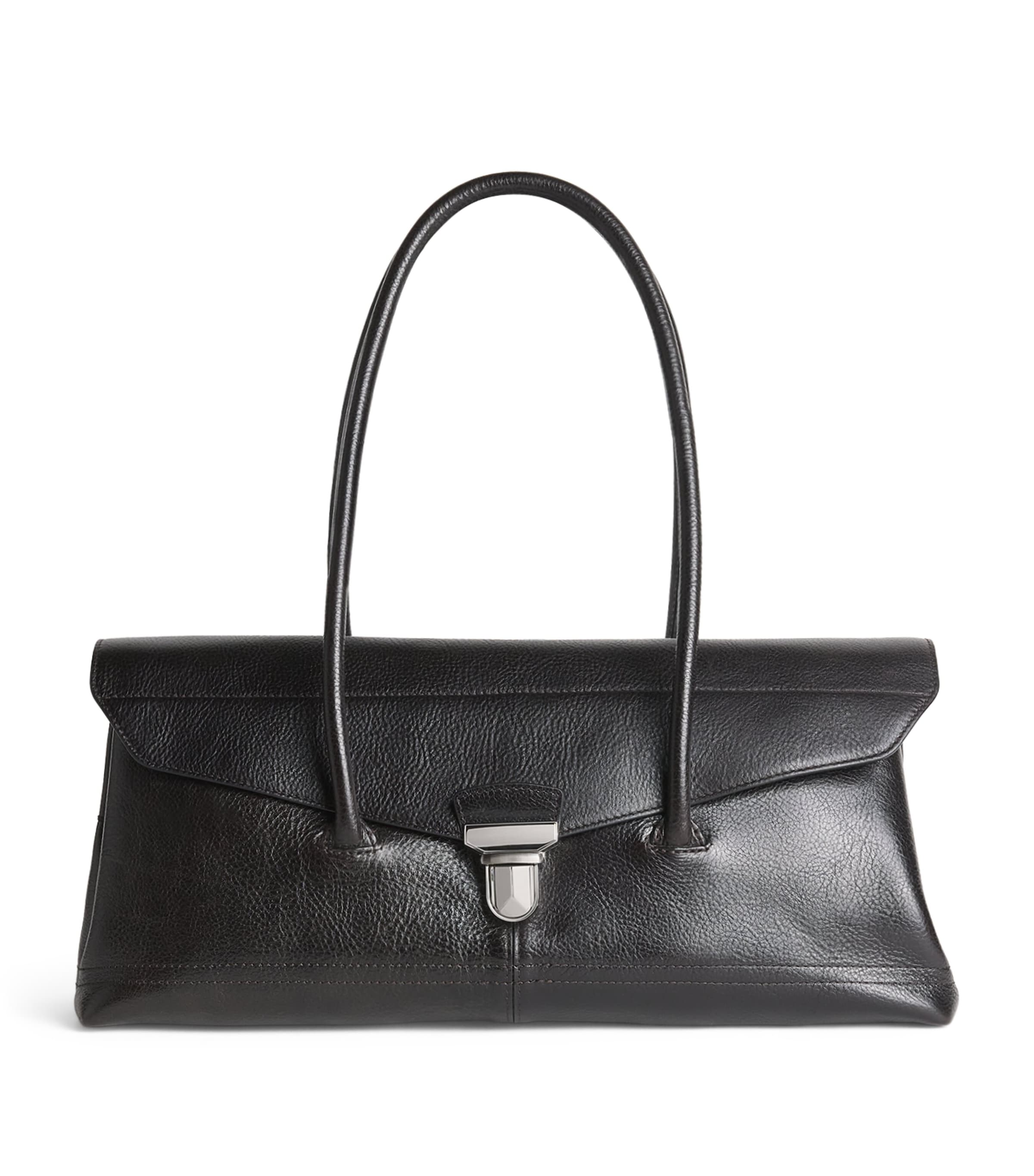 Leather Gear Shoulder Bag