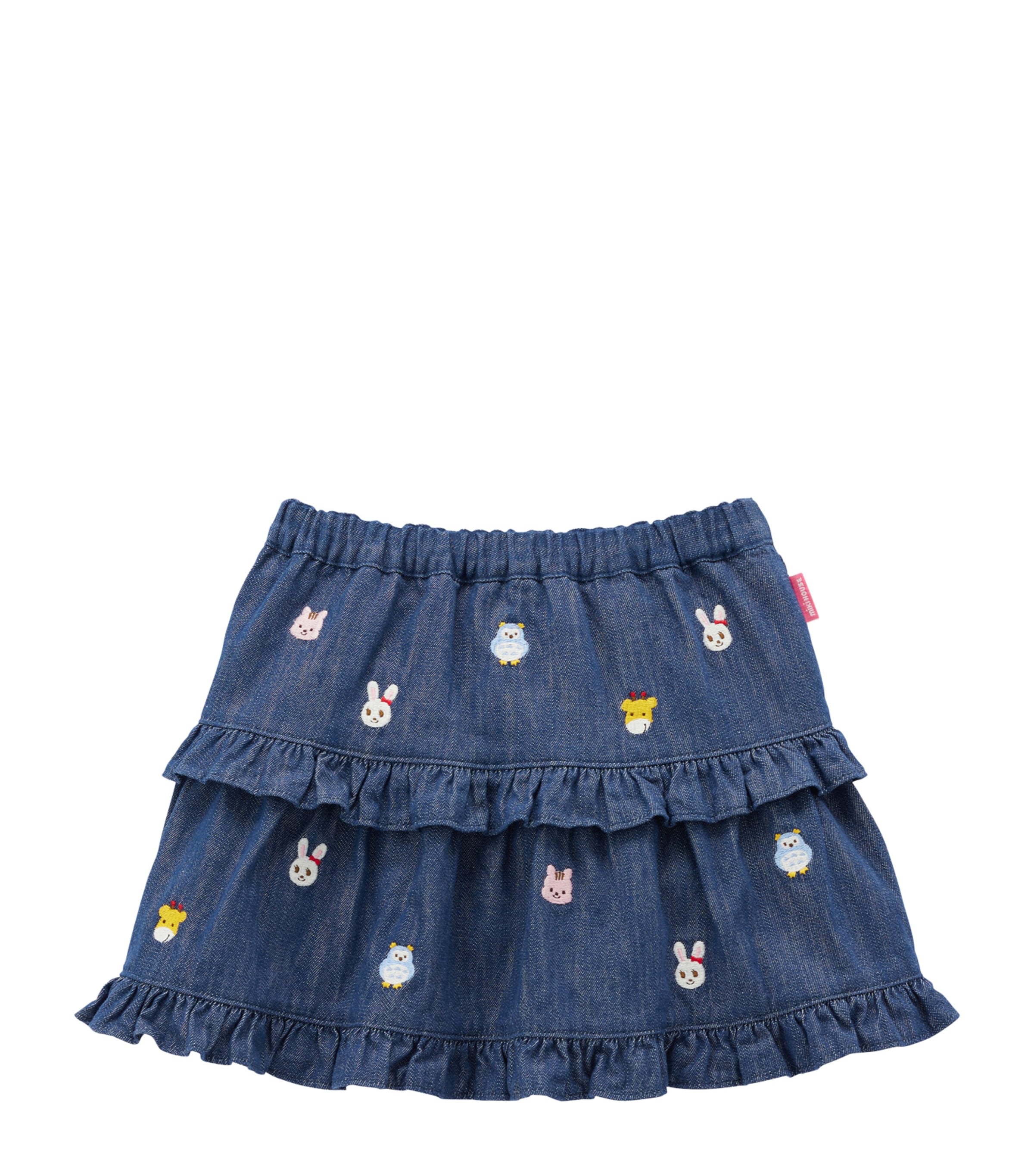 Denim Tiered Skirt (2-9 Years)