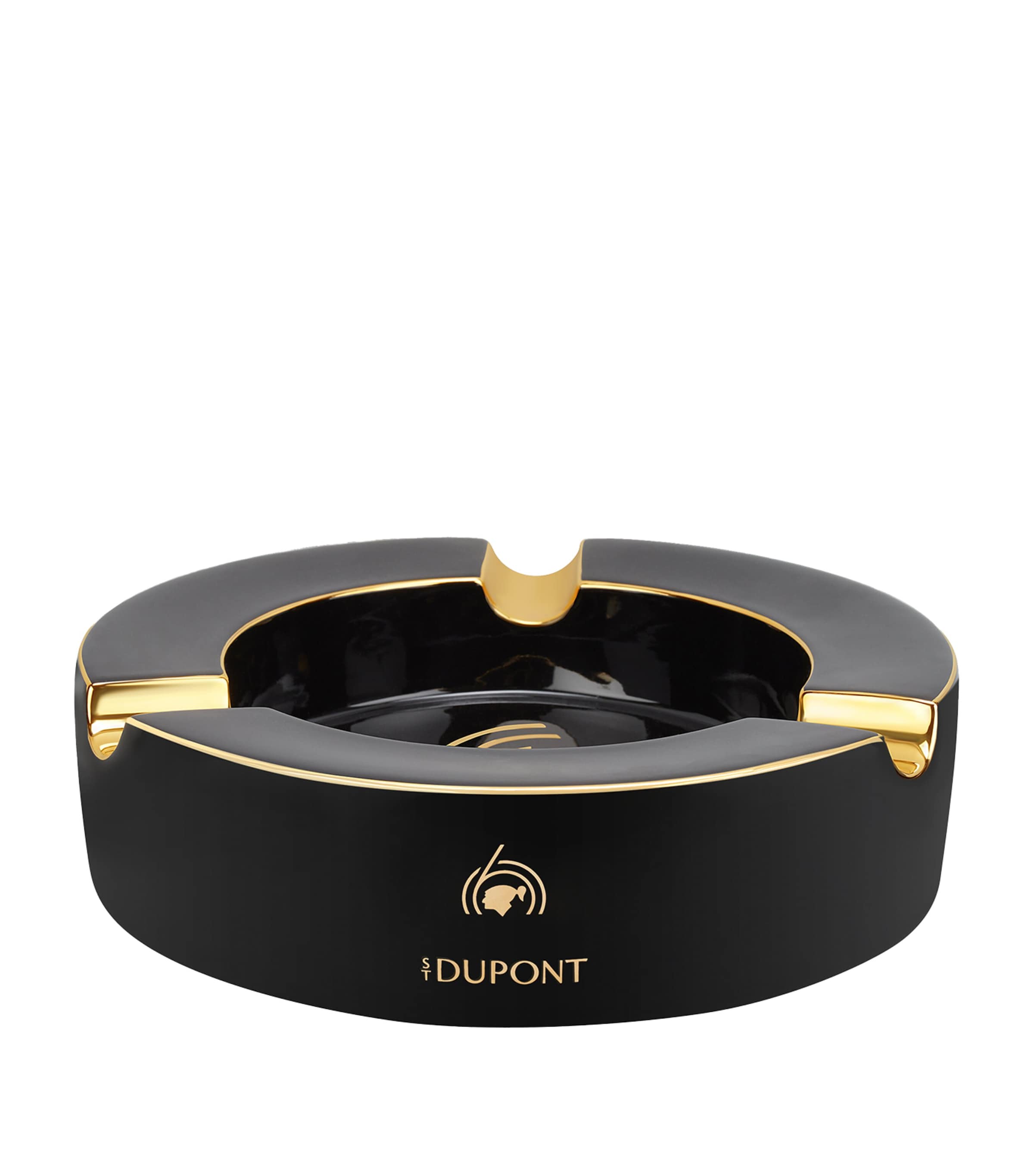 S.T. Dupont x Cohiba 60 Porcelain Ashtray Black