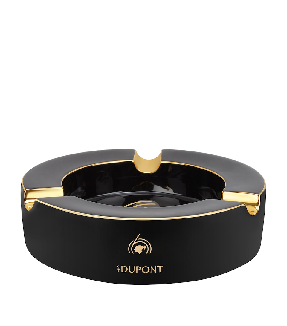 S.T. Dupont x Cohiba 60 Porcelain Ashtray Black