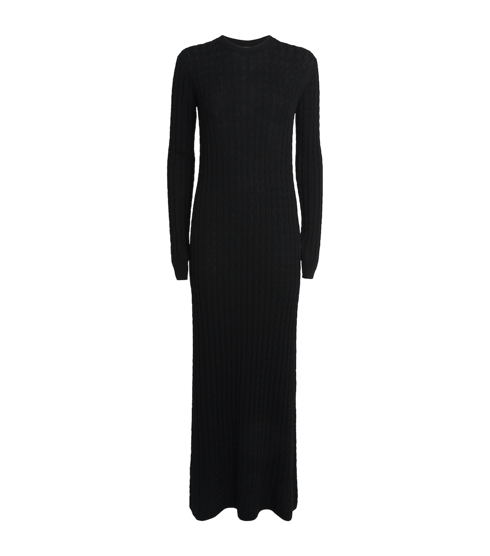 Wool Maxi Dress