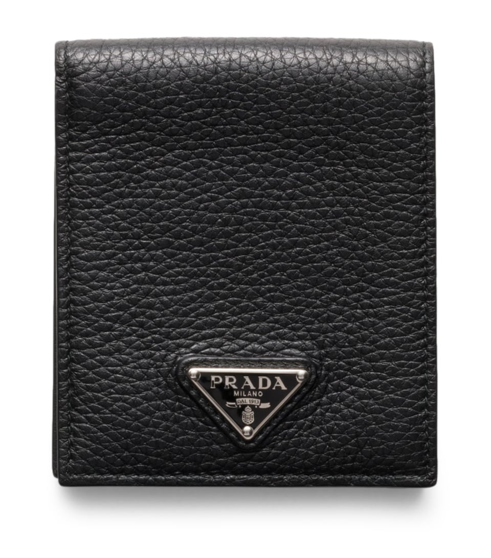 Leather Triangle Wallet