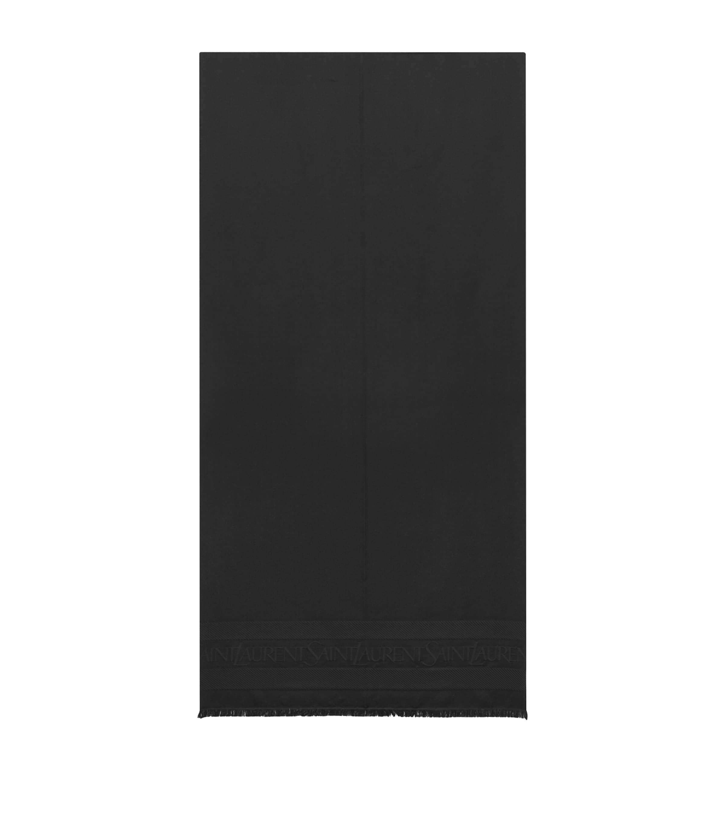 Silk Embroidered Scarf