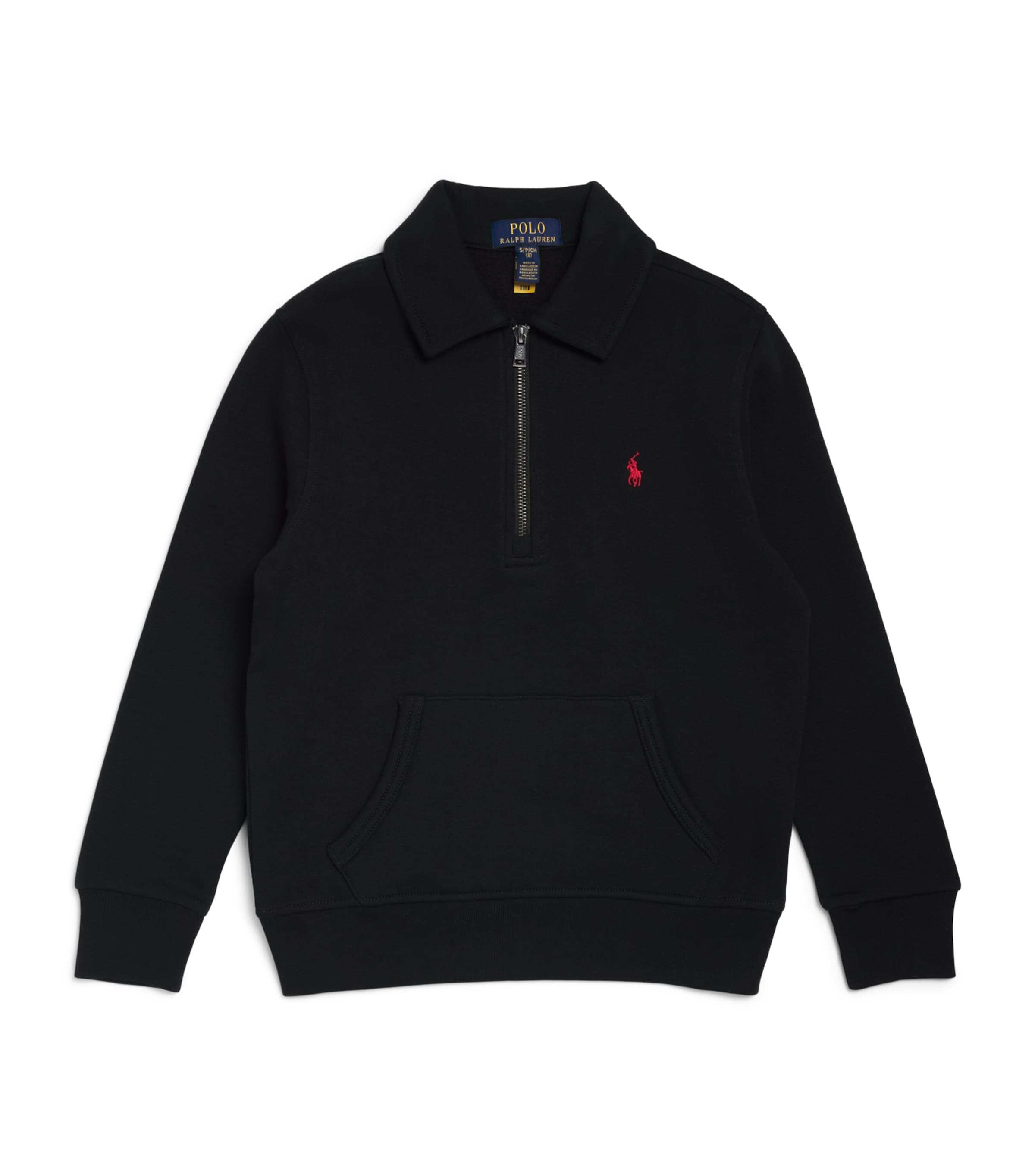 Ralph Lauren Kids Cotton Quarter-Zip Sweater (6-13 Years) Polo