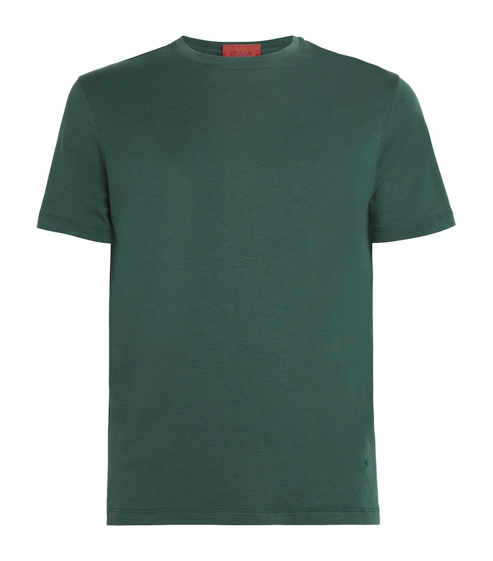 Silk-Cotton T-Shirt