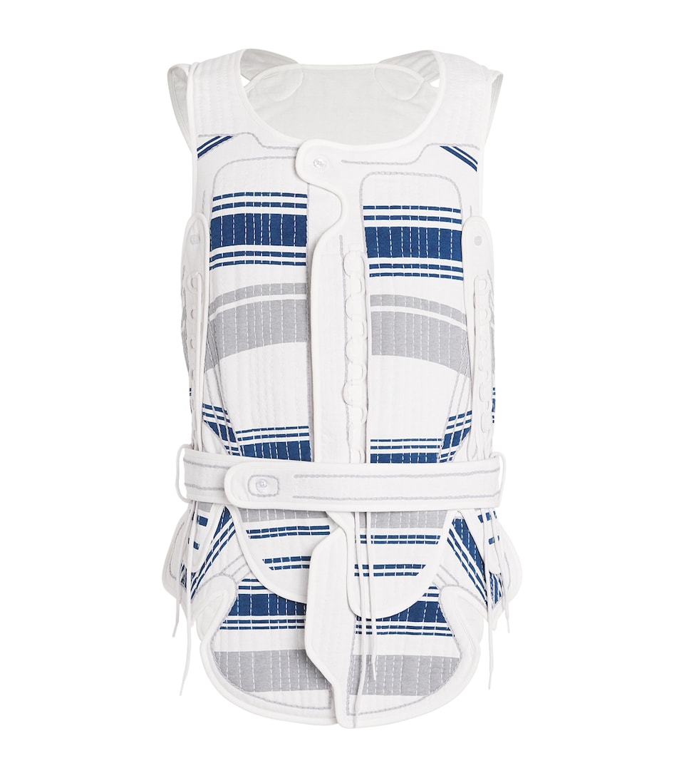 Hand-Embroidered Harness Vest