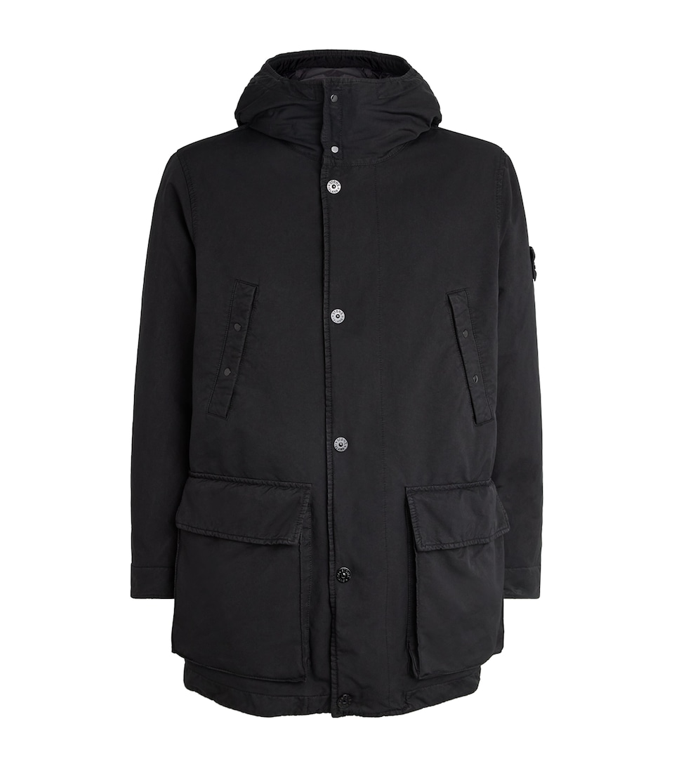 Stone Island Mens GHOST PIECE Short Down Parka